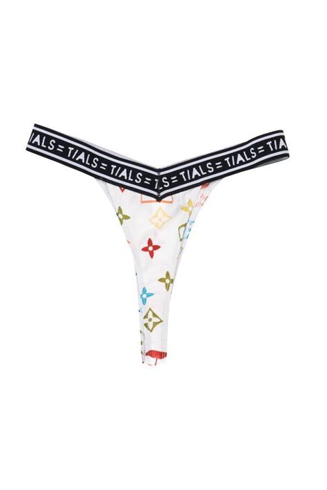 louis vuitton underwear women|louis vuitton thong underwear.